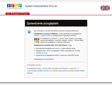 Tablet Screenshot of online.frse.org.pl