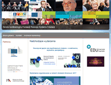 Tablet Screenshot of konferencje.frse.org.pl