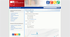 Desktop Screenshot of bip.frse.org.pl